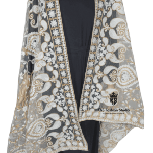 Net Embroidery Dupatta