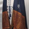Royal Blue Winter Shawl