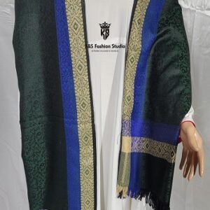 Phtalo Winter Shawl