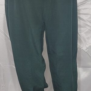 Straight Pant Raw Silk Green Color