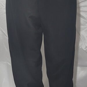 Straight Pant Raw Silk Black Color