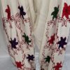 Linen White Embroidery Trouser