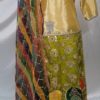 Mustard Lehenga with Golden Shirt - Image 5