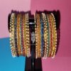 Multi Color Pearls Work Indian Choriyan