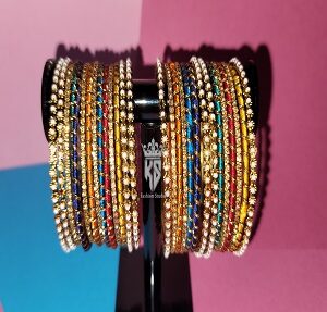 Multi Color Pearls Work Indian Choriyan