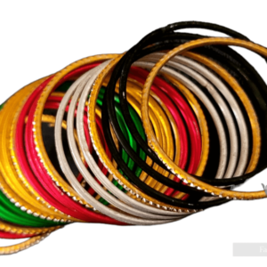 Plain Multi Color Metal Bangles