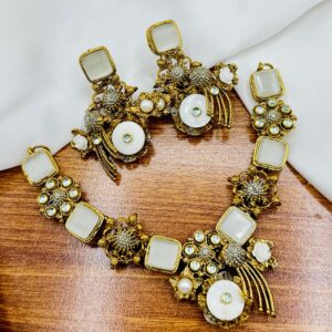 Egyptian White Stone Set