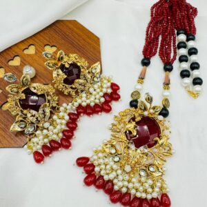 Handcrafted Turkey Ruby set