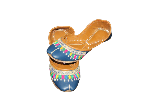 Navy blue khussa - Image 2