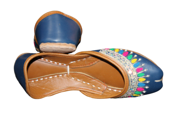 Navy blue khussa - Image 3