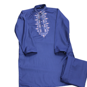 Blue Embroidery