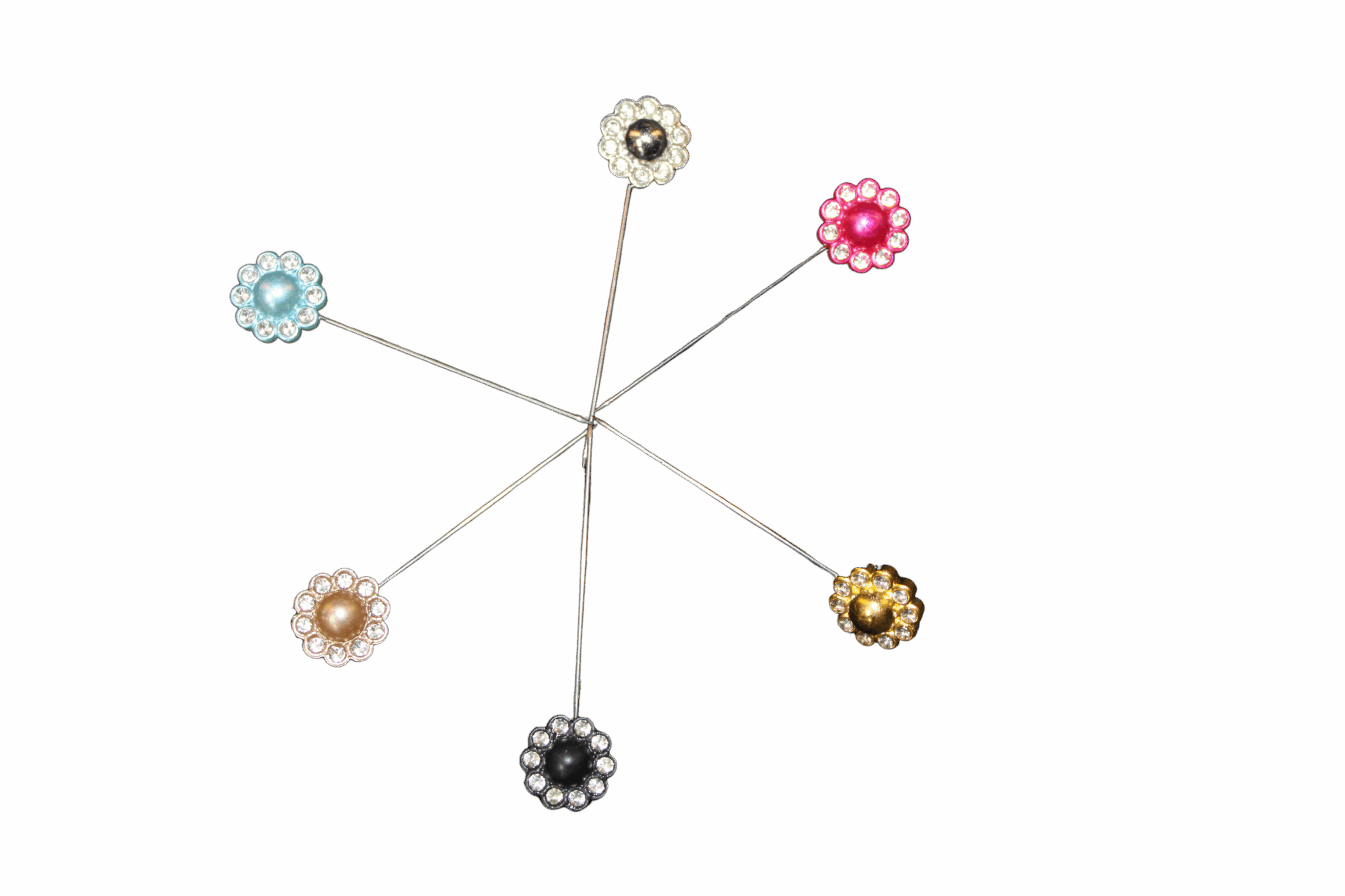 Flower pin