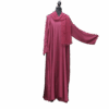Nida Chiffon Cape Abaya Pink - Image 2